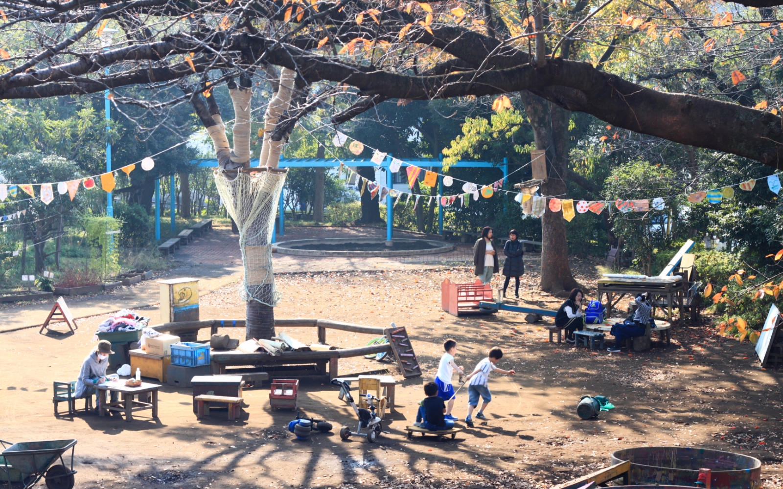 渋谷区春の小川地域